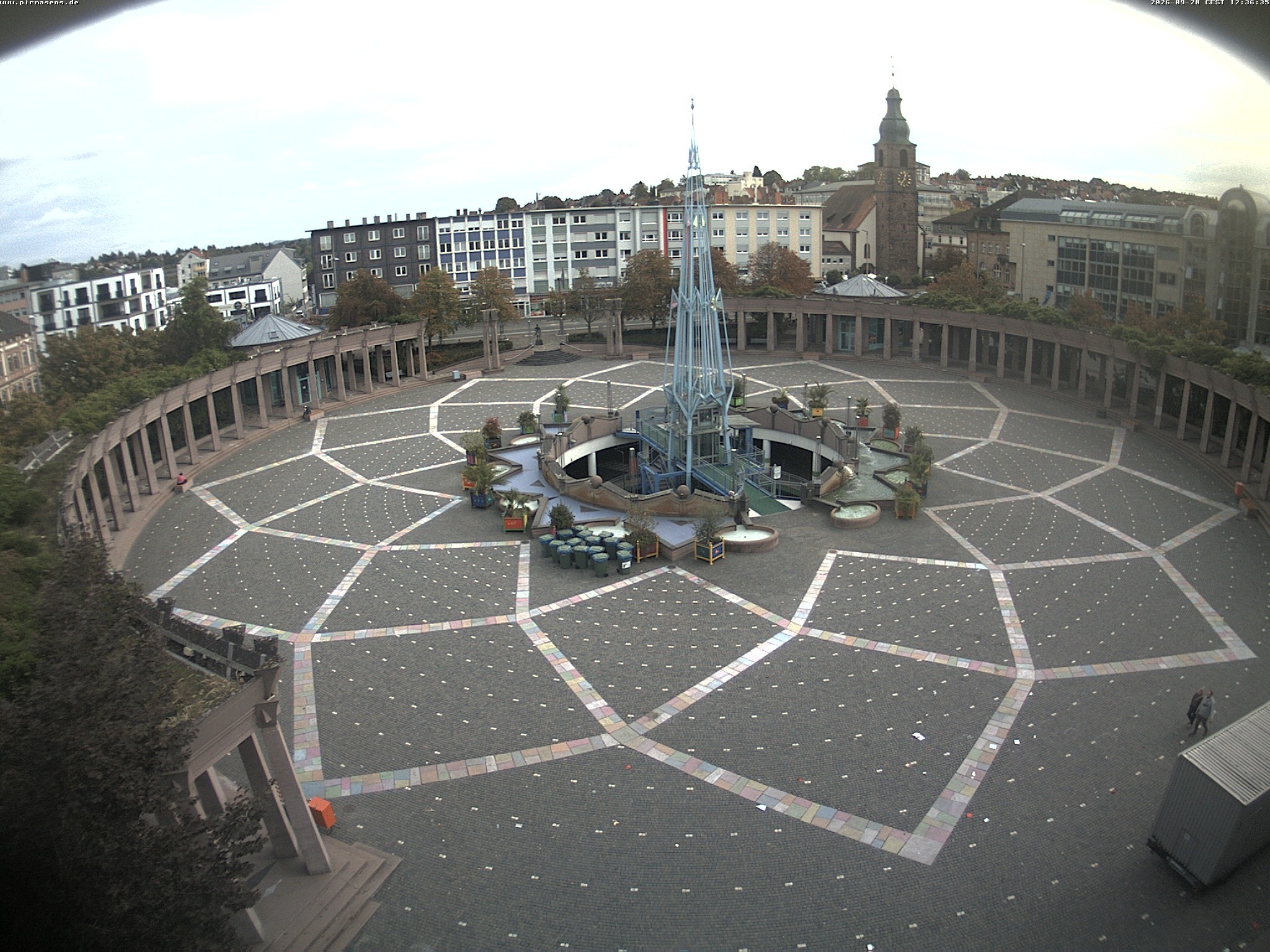 Archiv Foto Webcam Blick auf den Exerzierplatz in Pirmasens (Rheinland-Pfalz)