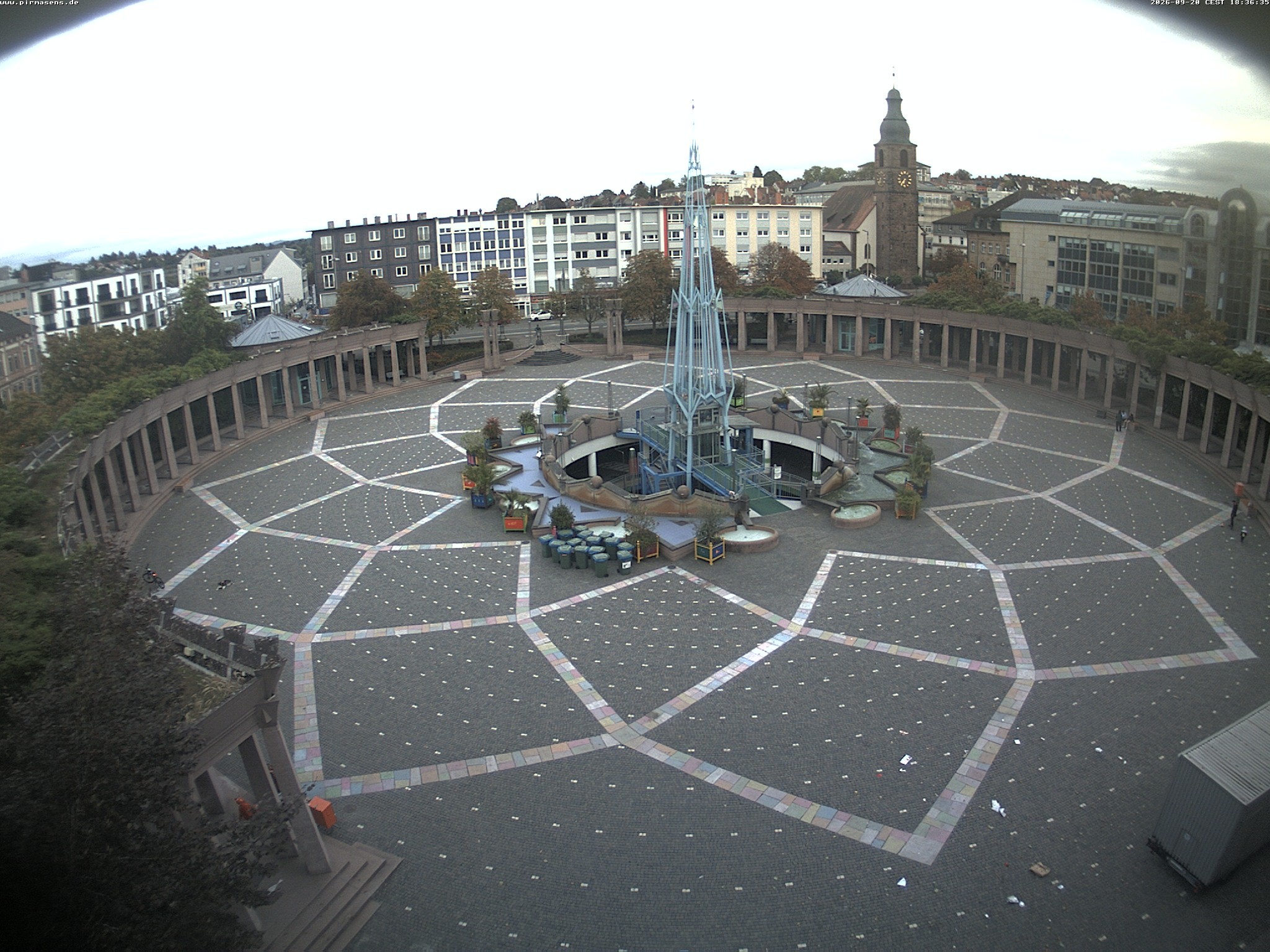 Archiv Foto Webcam Blick auf den Exerzierplatz in Pirmasens (Rheinland-Pfalz)