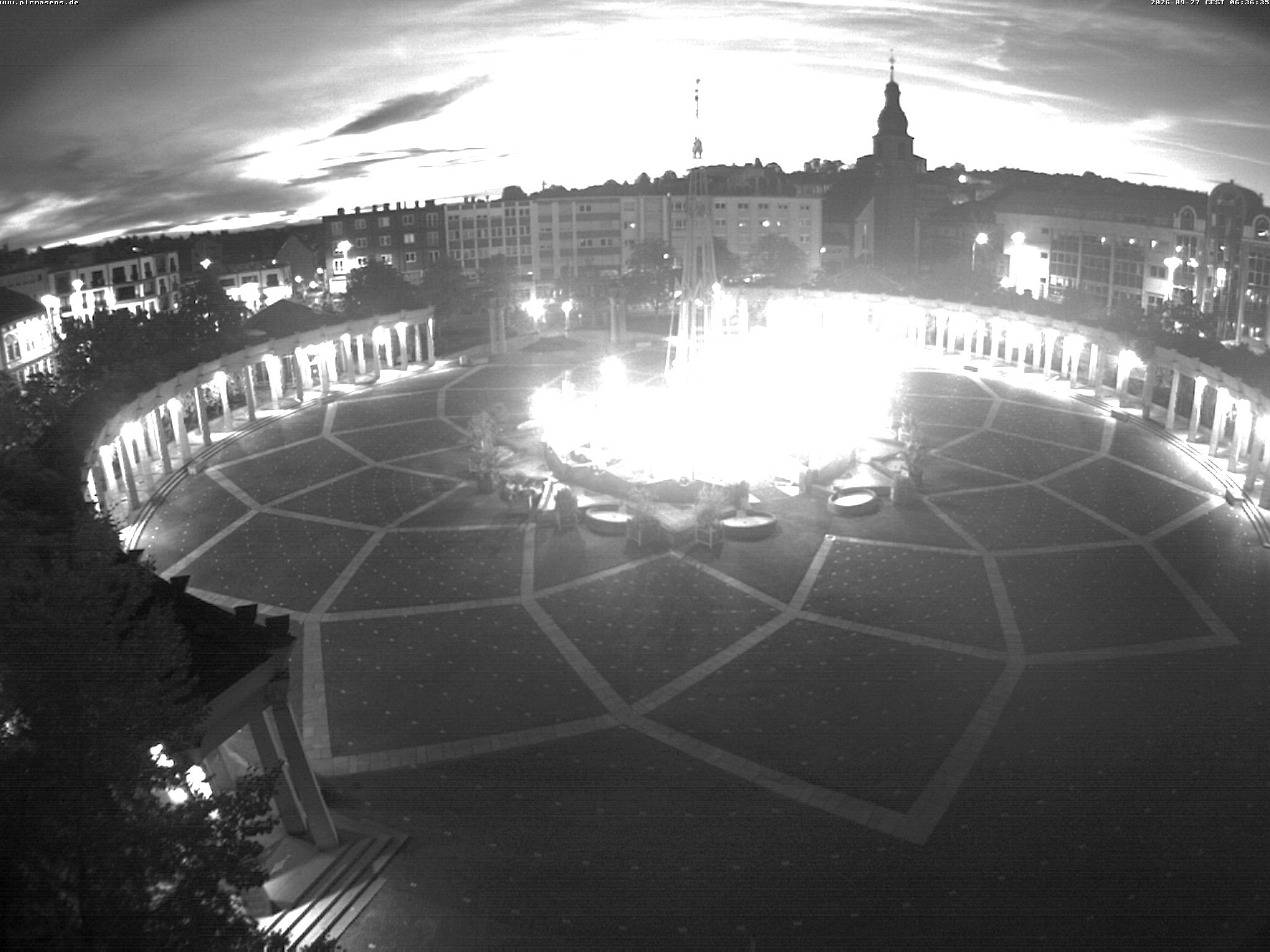 Archiv Foto Webcam Blick auf den Exerzierplatz in Pirmasens (Rheinland-Pfalz)