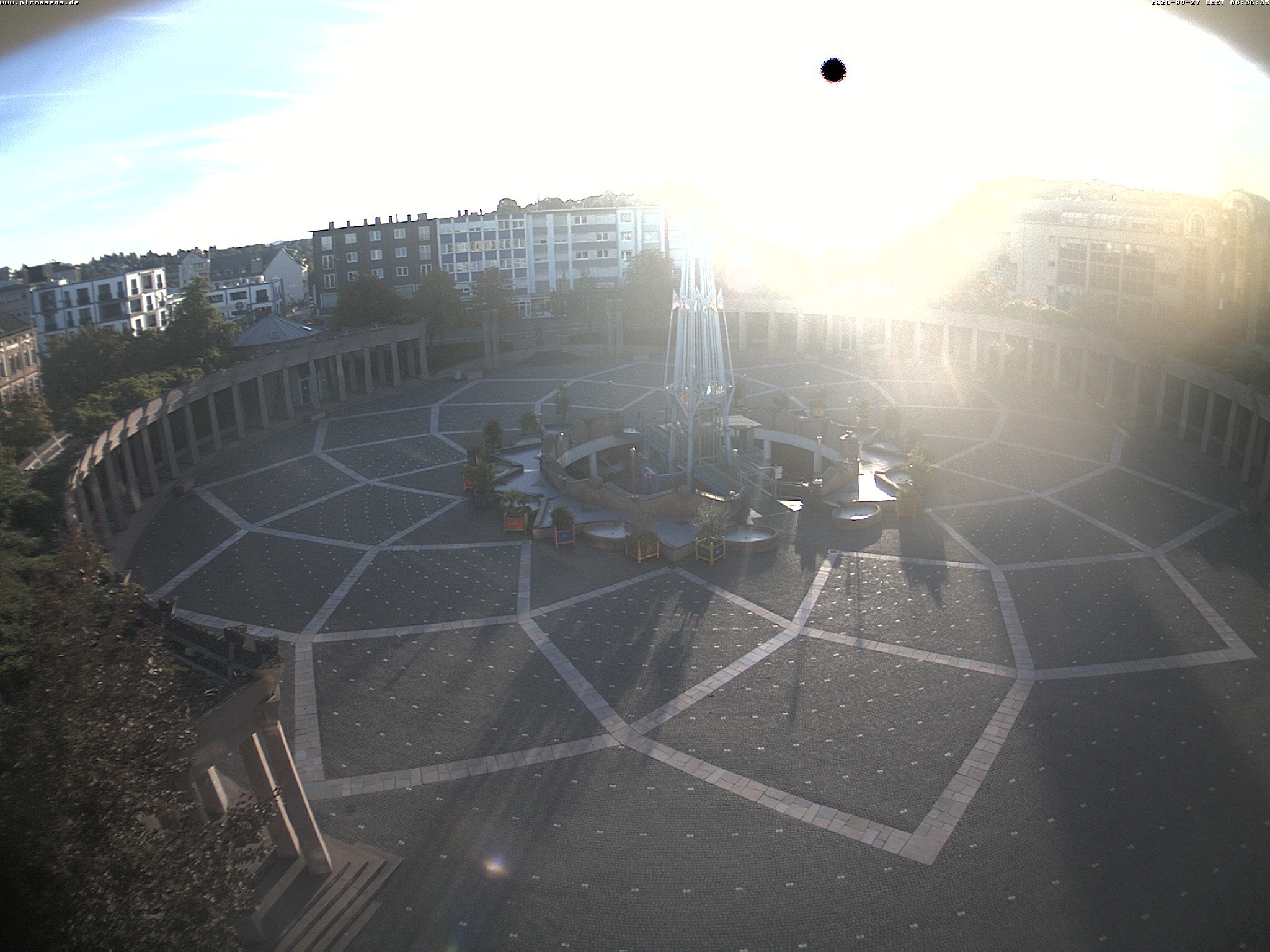 Archiv Foto Webcam Blick auf den Exerzierplatz in Pirmasens (Rheinland-Pfalz)