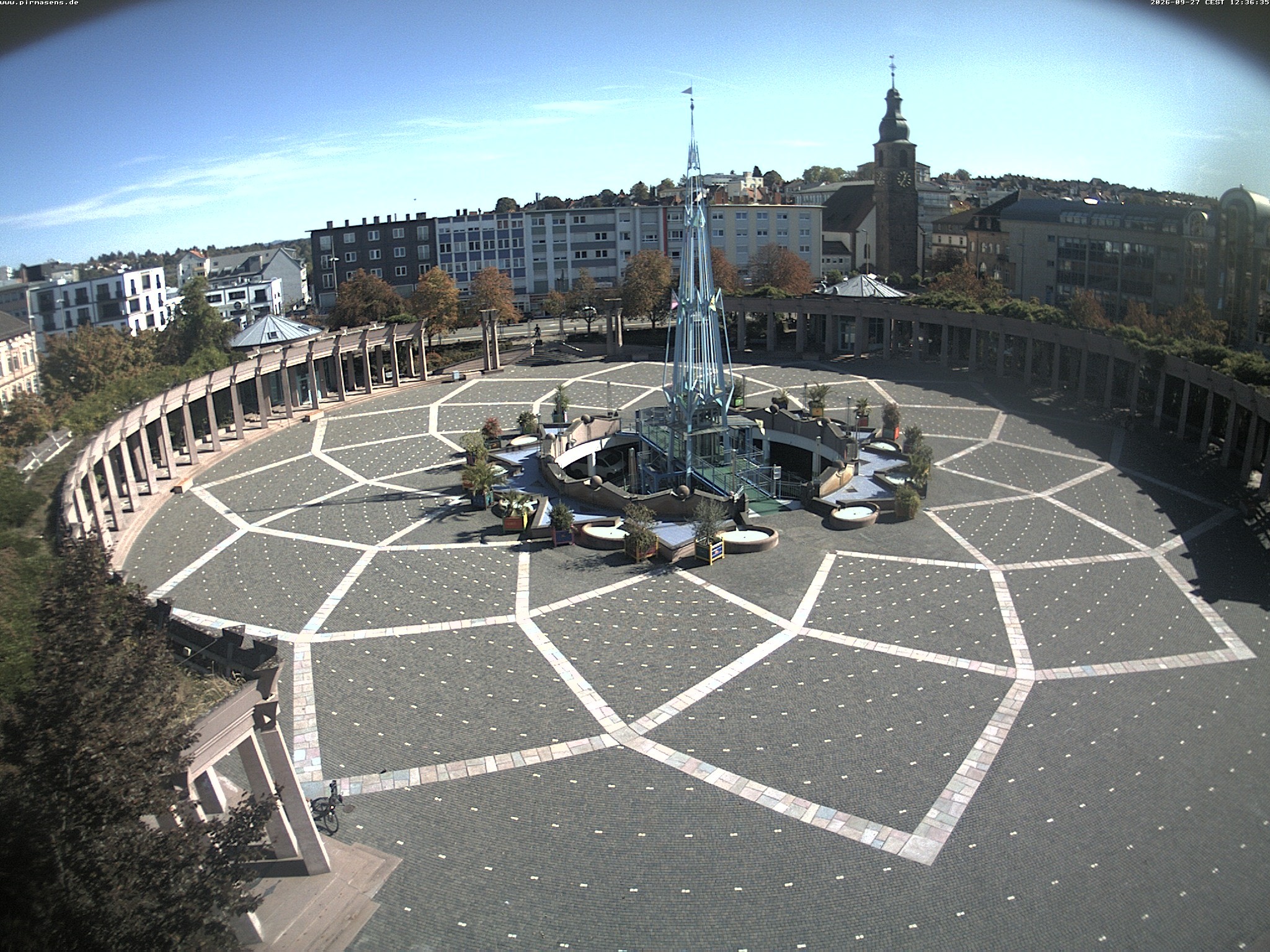 Archiv Foto Webcam Blick auf den Exerzierplatz in Pirmasens (Rheinland-Pfalz)