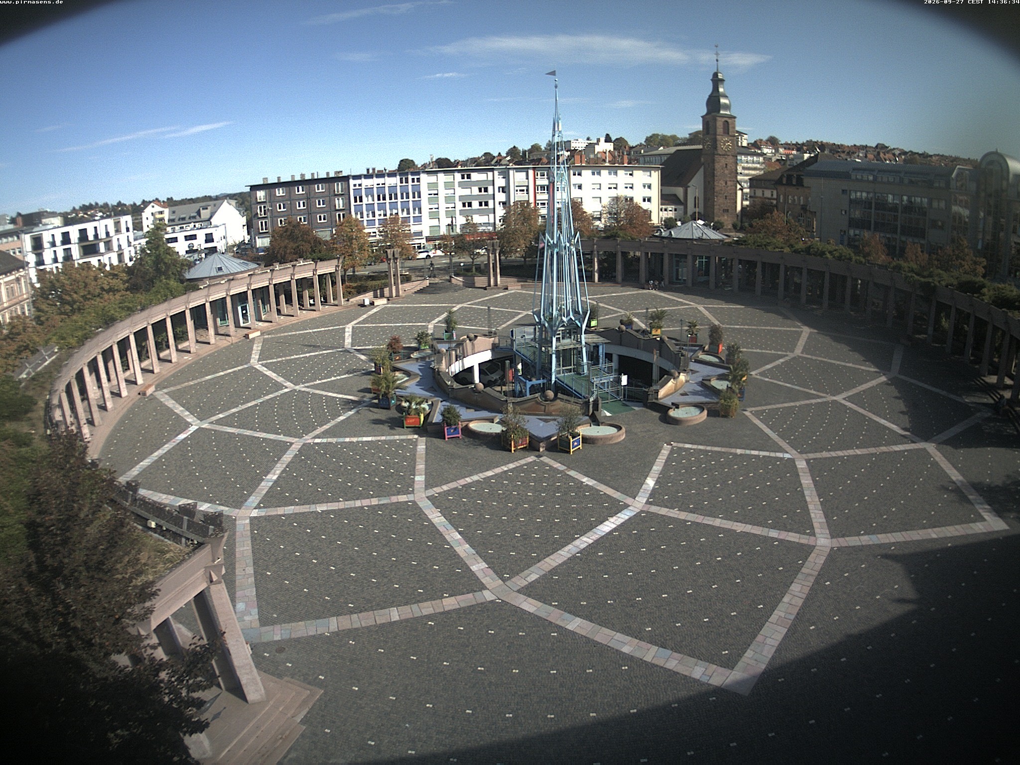 Archiv Foto Webcam Blick auf den Exerzierplatz in Pirmasens (Rheinland-Pfalz)