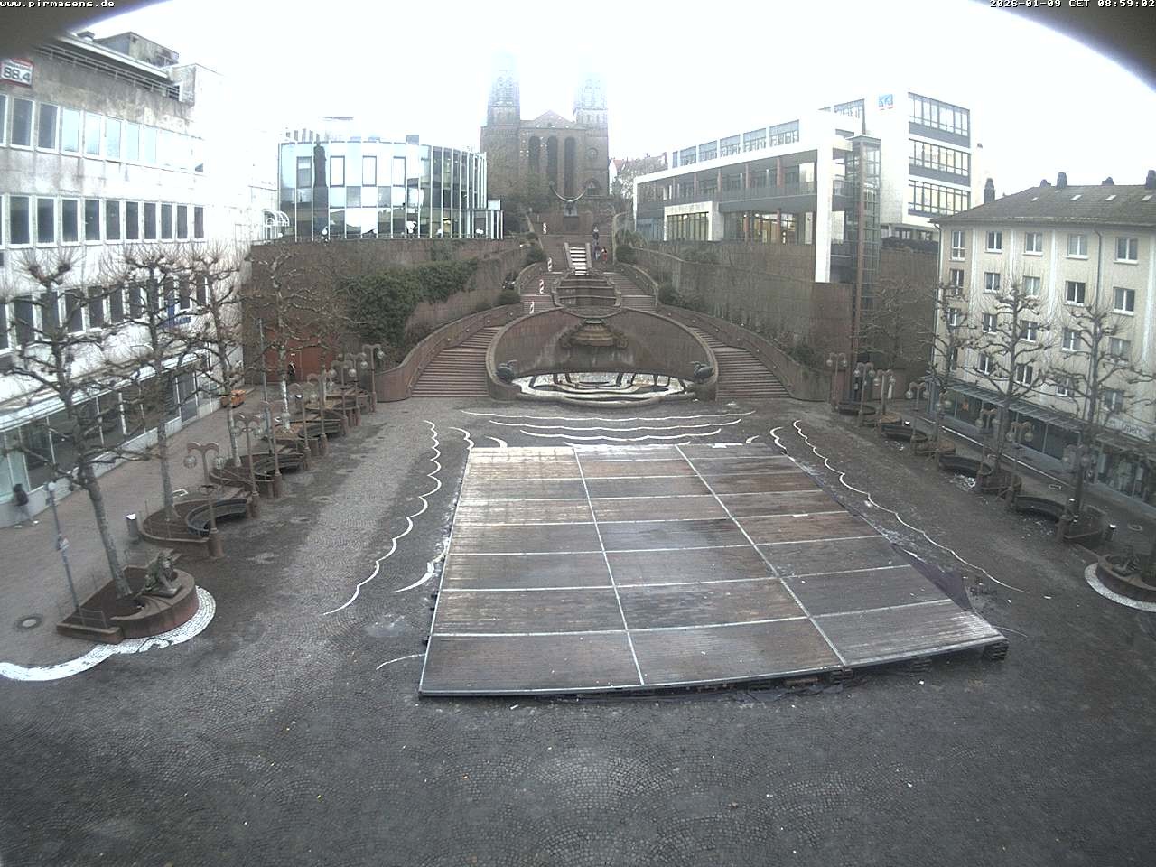 Archiv Foto Webcam Schlossplatz in Pirmansens, Rheinland-Pfalz, Deutschland