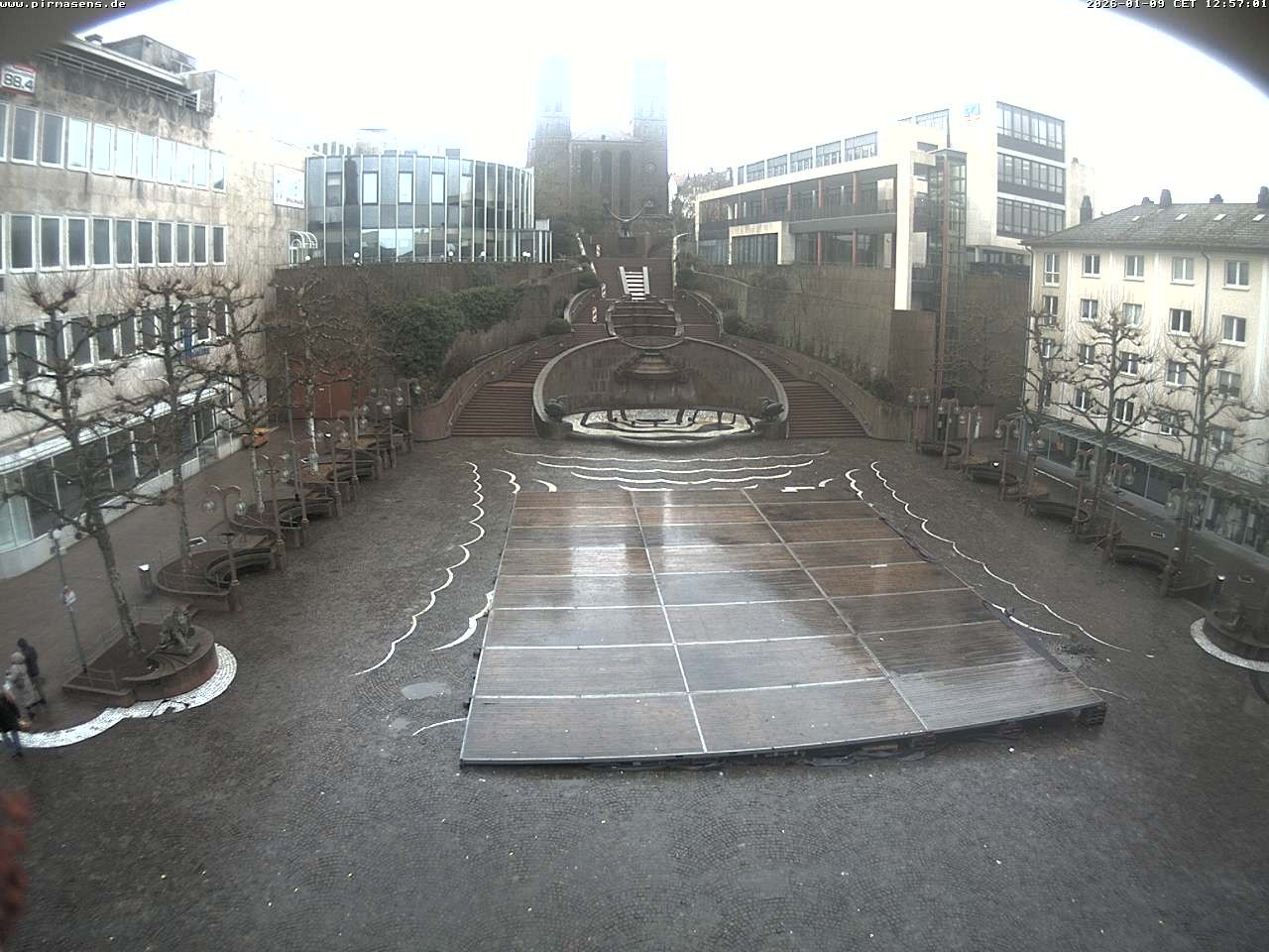 Archiv Foto Webcam Schlossplatz in Pirmansens, Rheinland-Pfalz, Deutschland