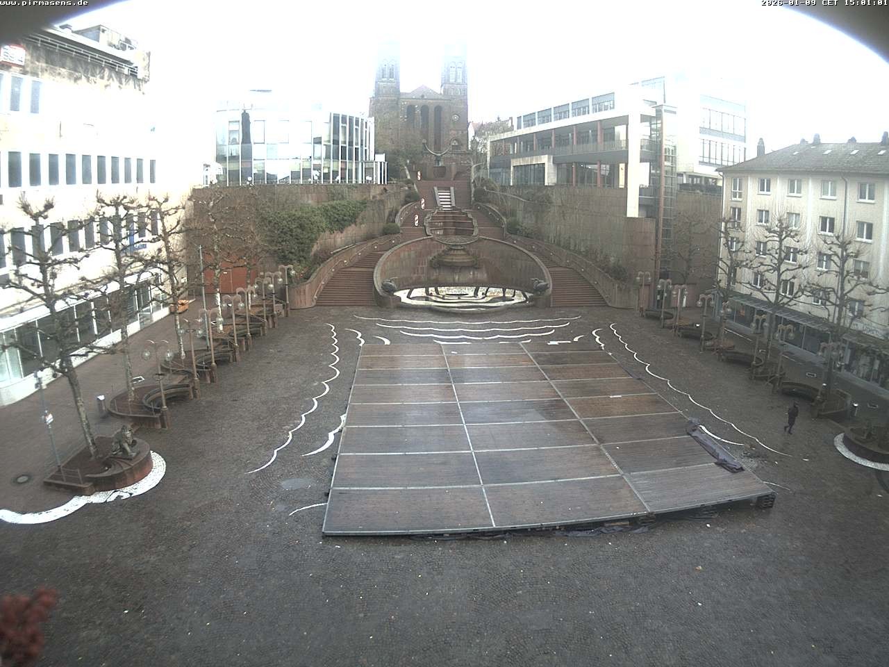 Archiv Foto Webcam Schlossplatz in Pirmansens, Rheinland-Pfalz, Deutschland