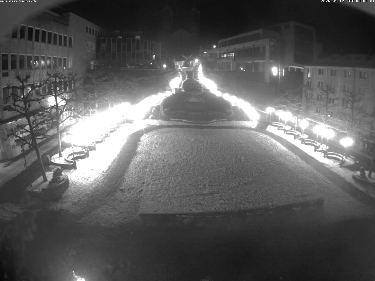 Archiv Foto Webcam Schlossplatz in Pirmansens, Rheinland-Pfalz, Deutschland