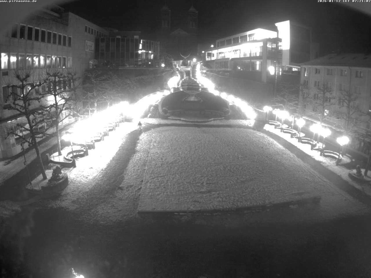 Archiv Foto Webcam Schlossplatz in Pirmansens, Rheinland-Pfalz, Deutschland