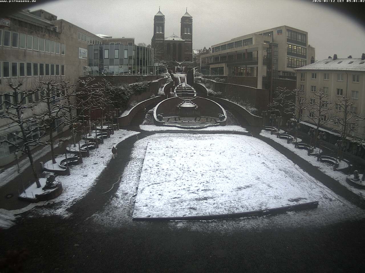 Archiv Foto Webcam Schlossplatz in Pirmansens, Rheinland-Pfalz, Deutschland