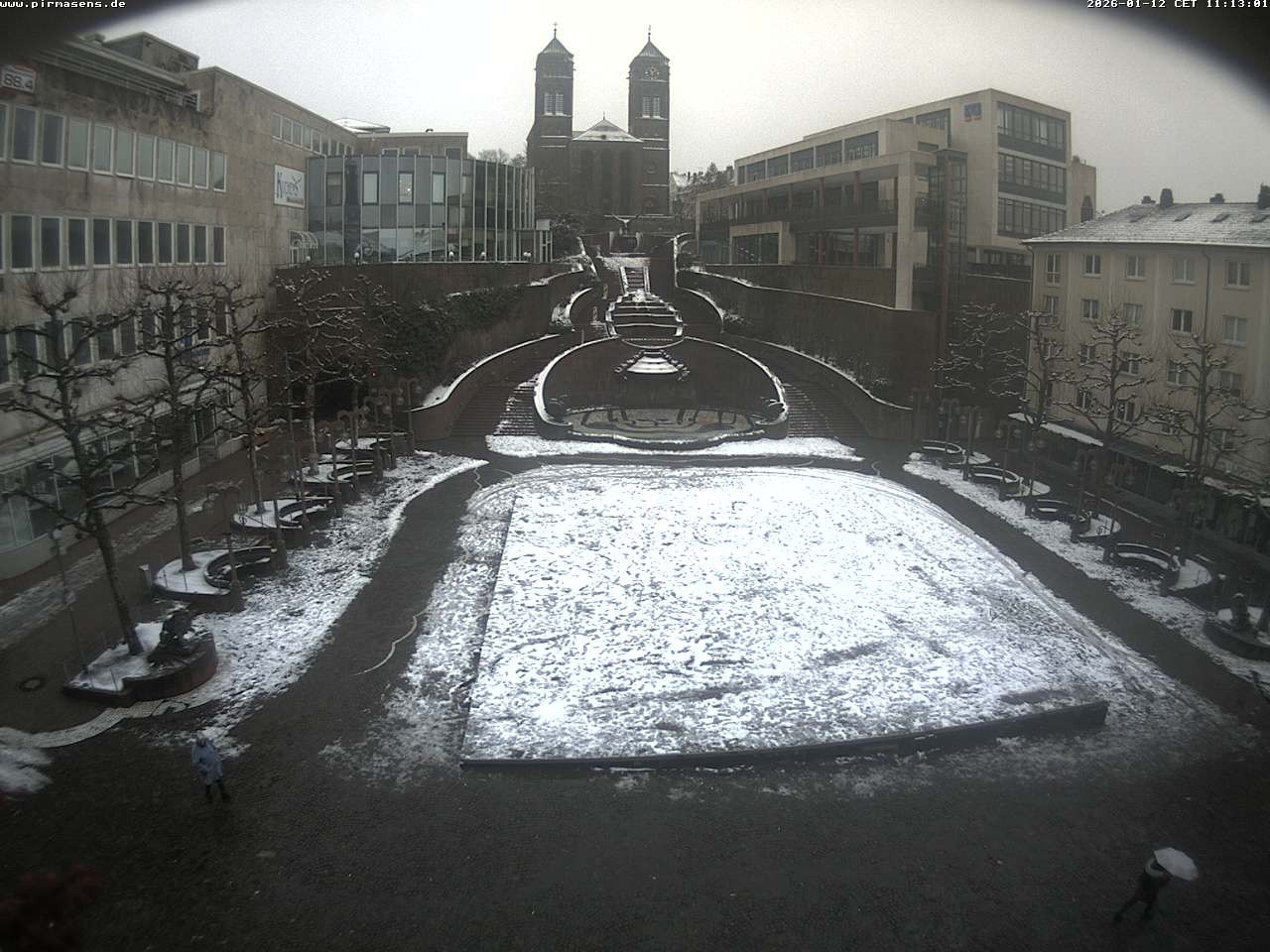 Archiv Foto Webcam Schlossplatz in Pirmansens, Rheinland-Pfalz, Deutschland