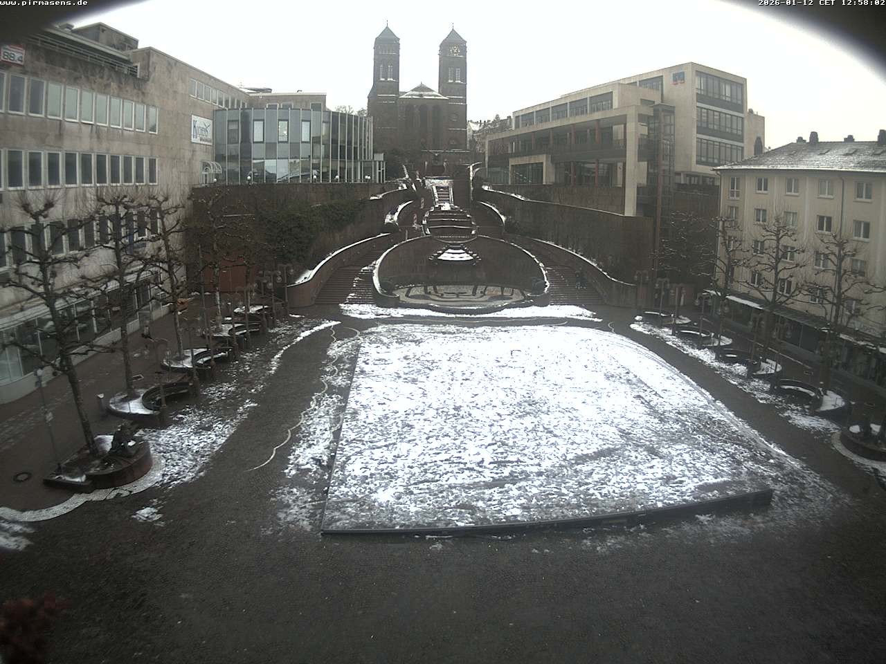 Archiv Foto Webcam Schlossplatz in Pirmansens, Rheinland-Pfalz, Deutschland