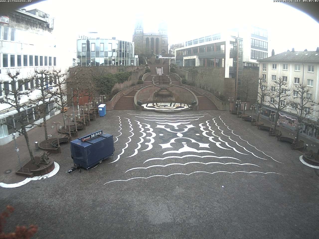 Archiv Foto Webcam Schlossplatz in Pirmansens, Rheinland-Pfalz, Deutschland