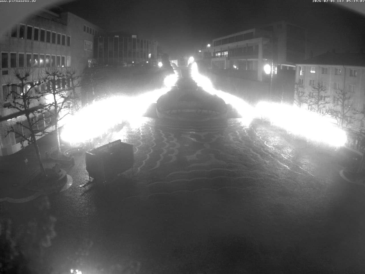 Archiv Foto Webcam Schlossplatz in Pirmansens, Rheinland-Pfalz, Deutschland