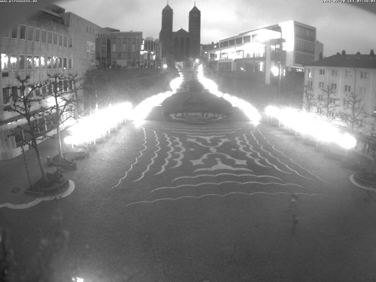 Archiv Foto Webcam Schlossplatz in Pirmansens, Rheinland-Pfalz, Deutschland