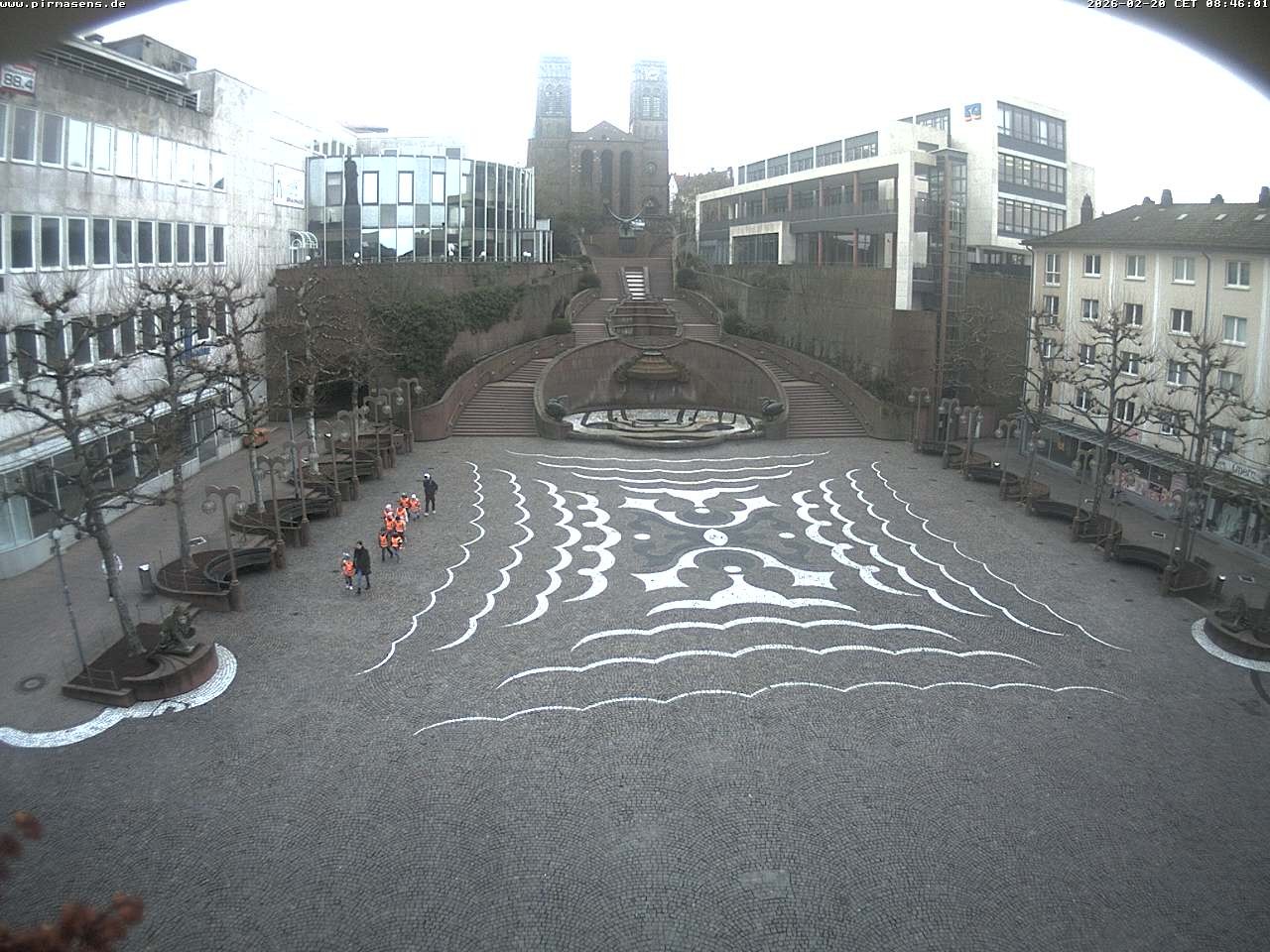 Archiv Foto Webcam Schlossplatz in Pirmansens, Rheinland-Pfalz, Deutschland