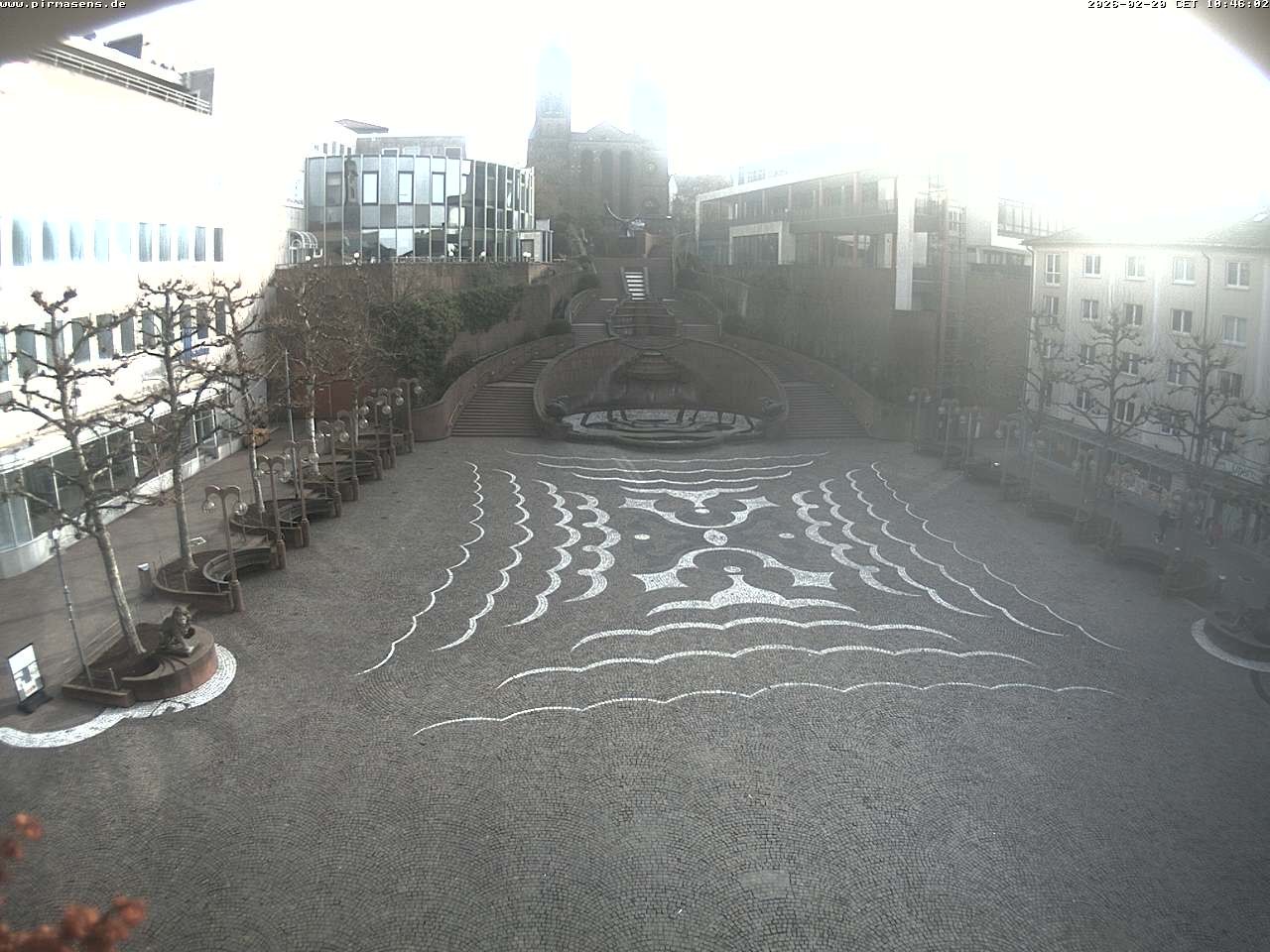 Archiv Foto Webcam Schlossplatz in Pirmansens, Rheinland-Pfalz, Deutschland