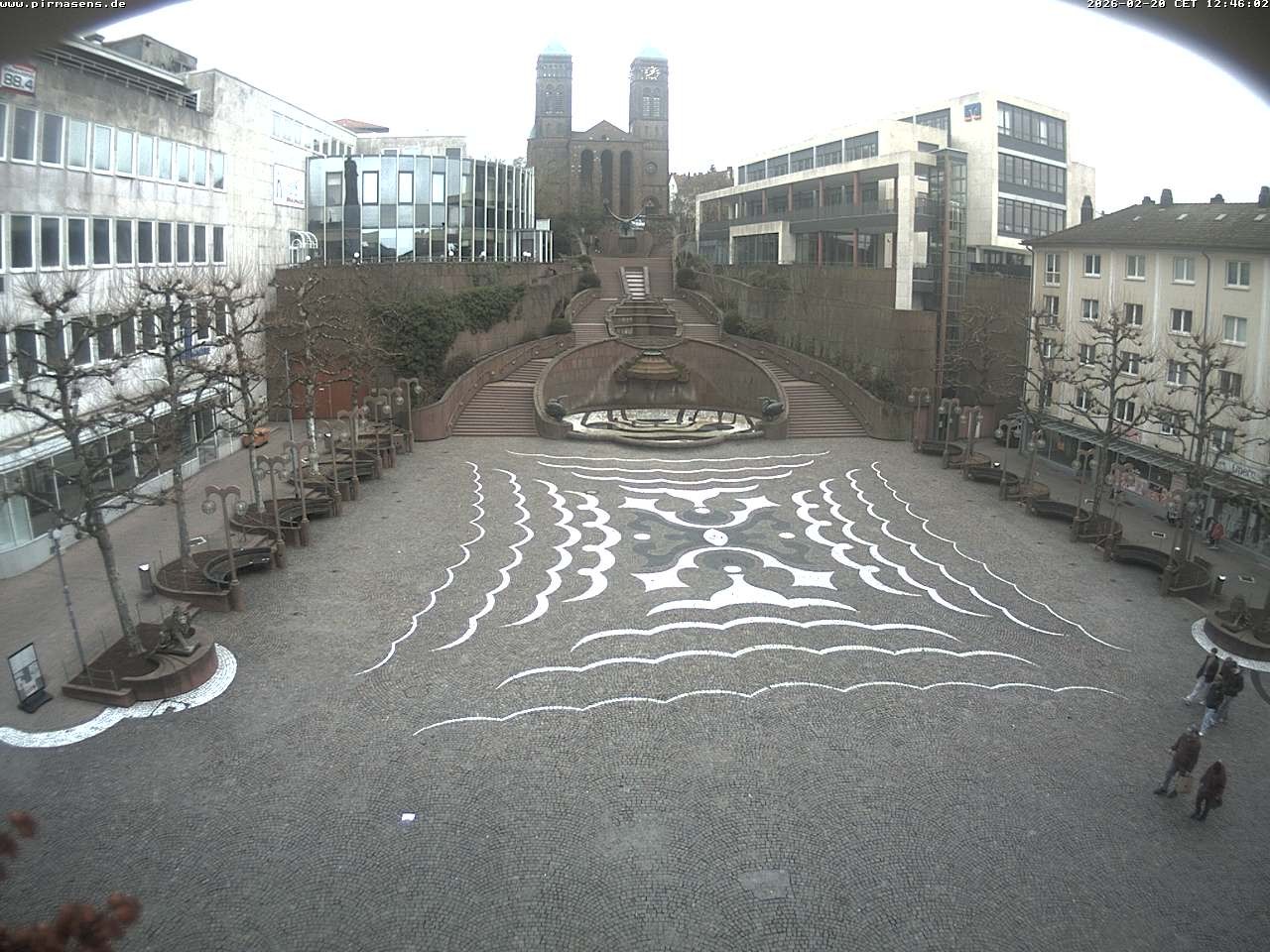 Archiv Foto Webcam Schlossplatz in Pirmansens, Rheinland-Pfalz, Deutschland