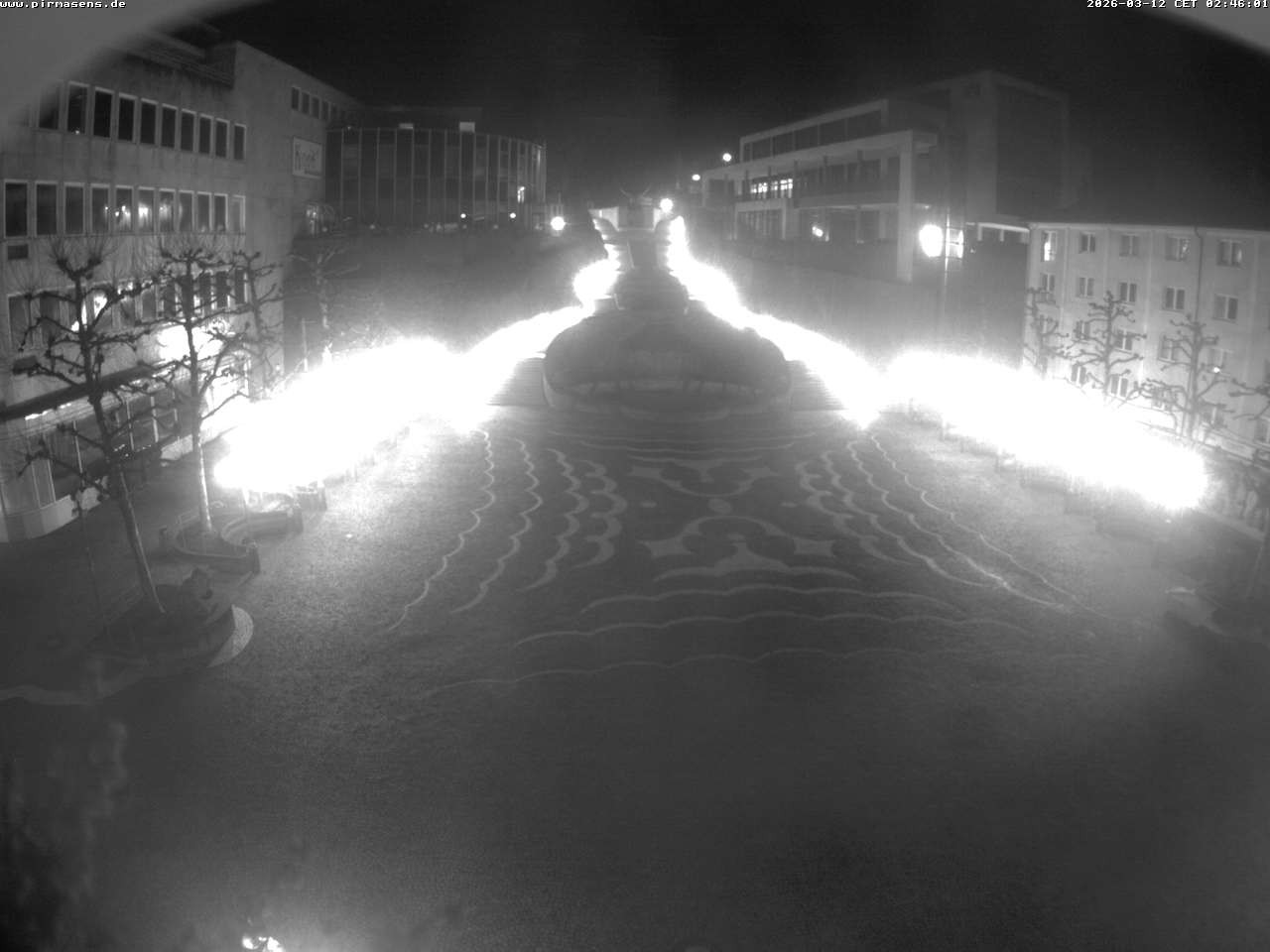 Archiv Foto Webcam Schlossplatz in Pirmansens, Rheinland-Pfalz, Deutschland