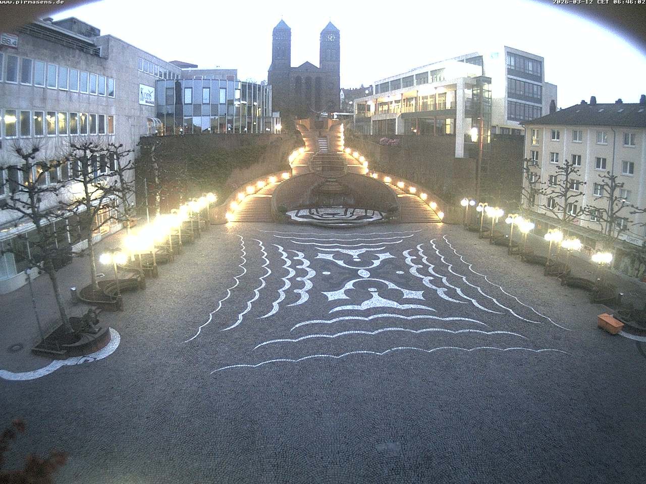 Archiv Foto Webcam Schlossplatz in Pirmansens, Rheinland-Pfalz, Deutschland