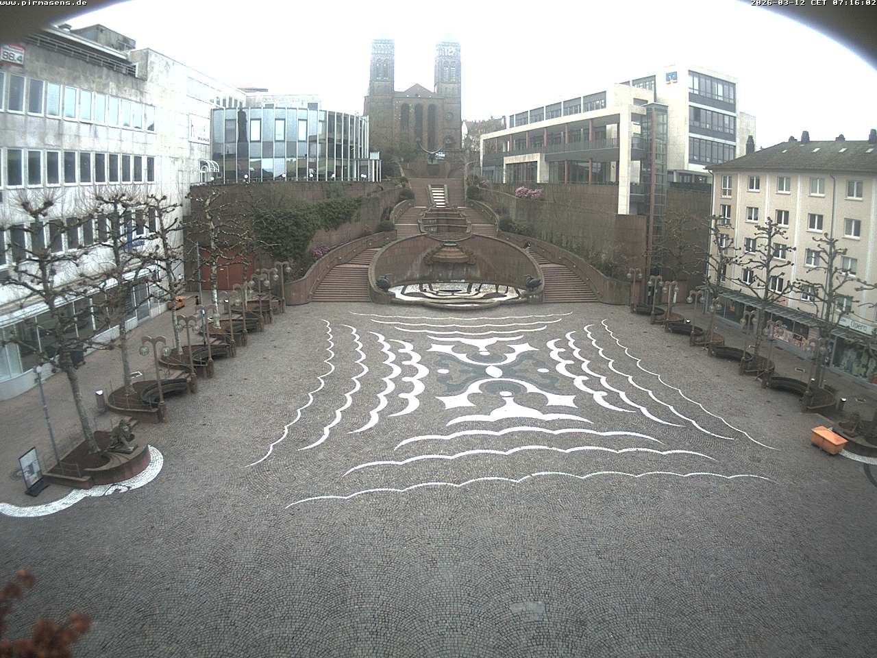 Archiv Foto Webcam Schlossplatz in Pirmansens, Rheinland-Pfalz, Deutschland
