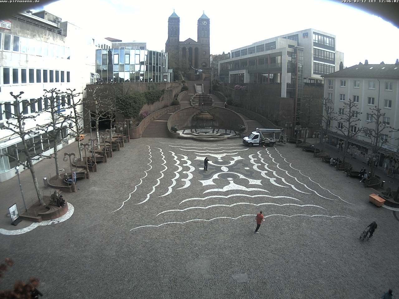 Archiv Foto Webcam Schlossplatz in Pirmansens, Rheinland-Pfalz, Deutschland