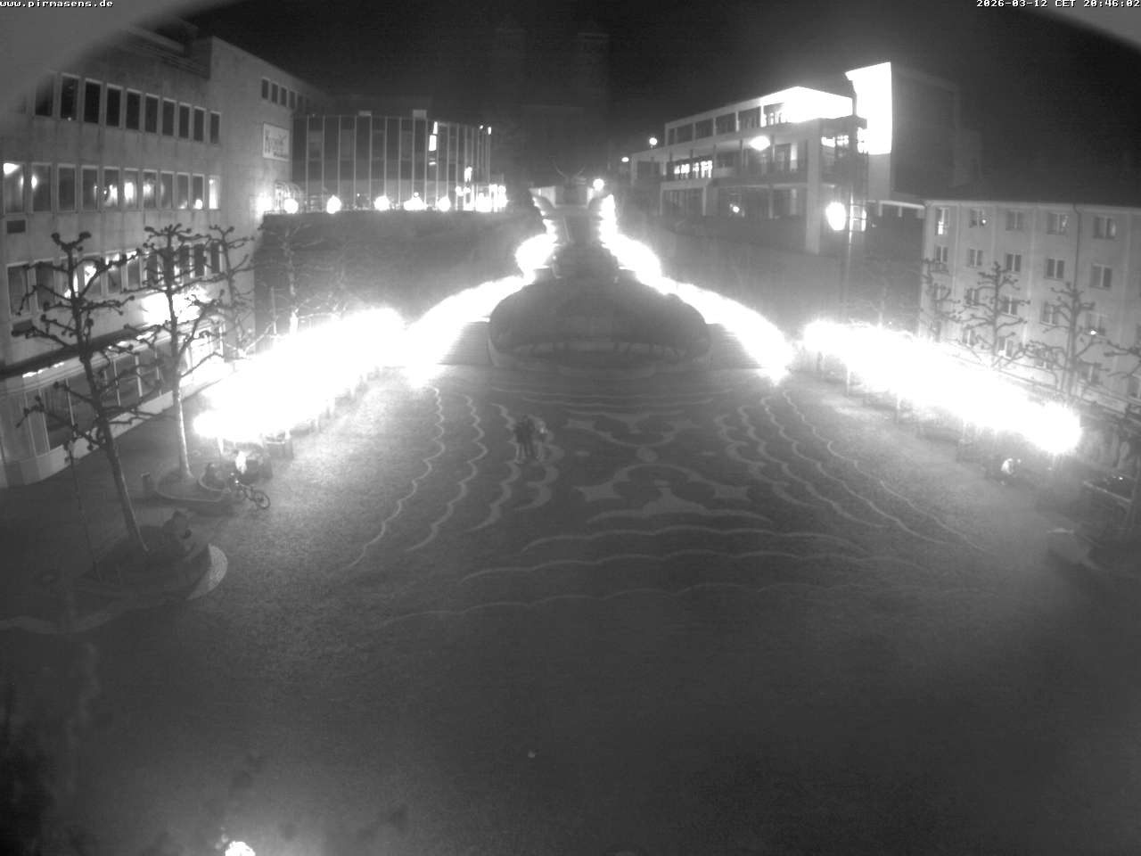 Archiv Foto Webcam Schlossplatz in Pirmansens, Rheinland-Pfalz, Deutschland