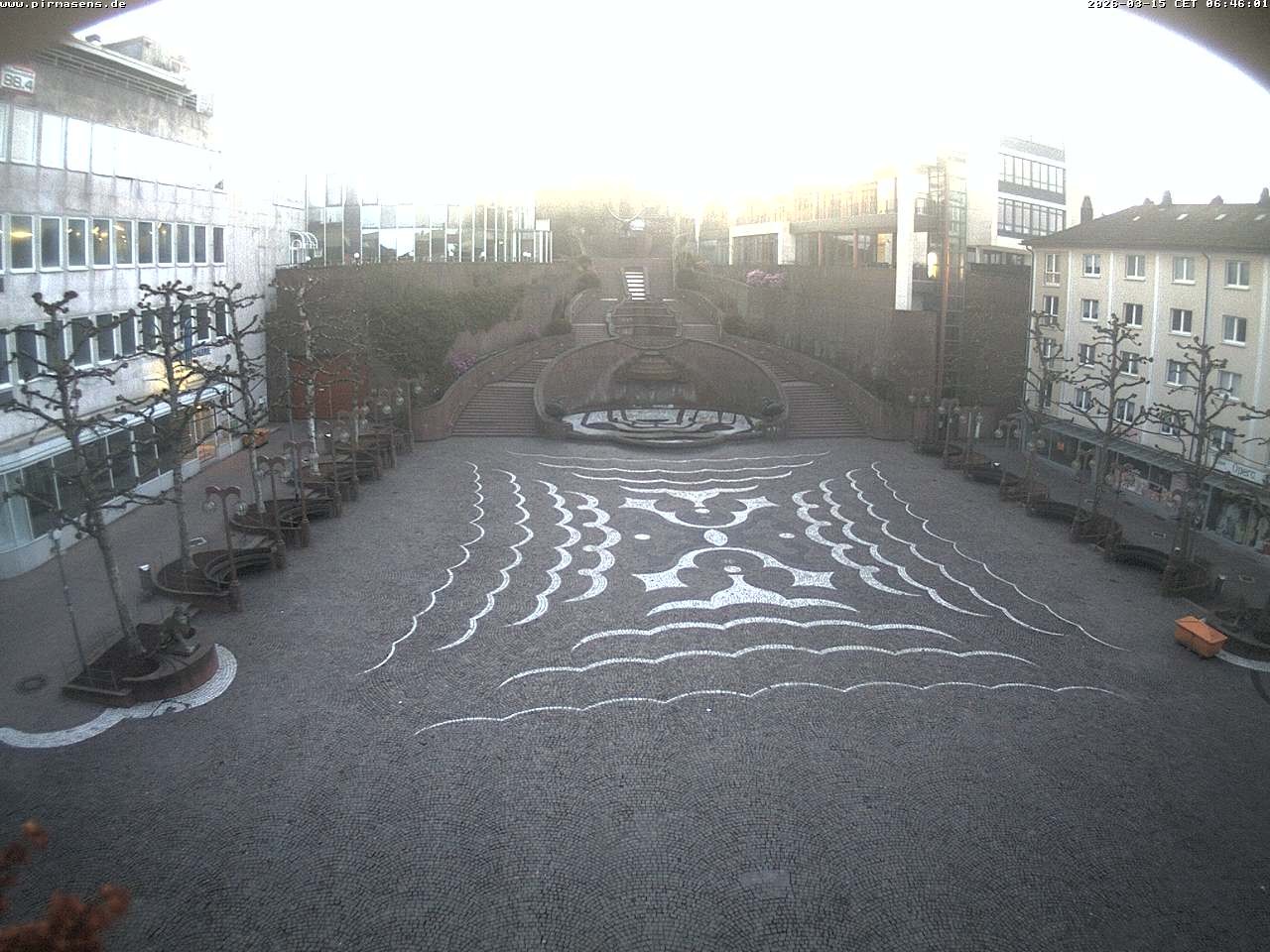 Archiv Foto Webcam Schlossplatz in Pirmansens, Rheinland-Pfalz, Deutschland