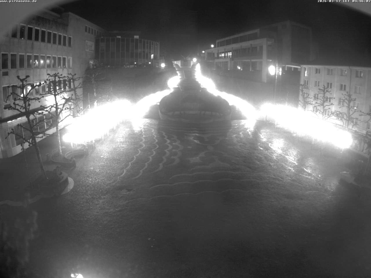 Archiv Foto Webcam Schlossplatz in Pirmansens, Rheinland-Pfalz, Deutschland