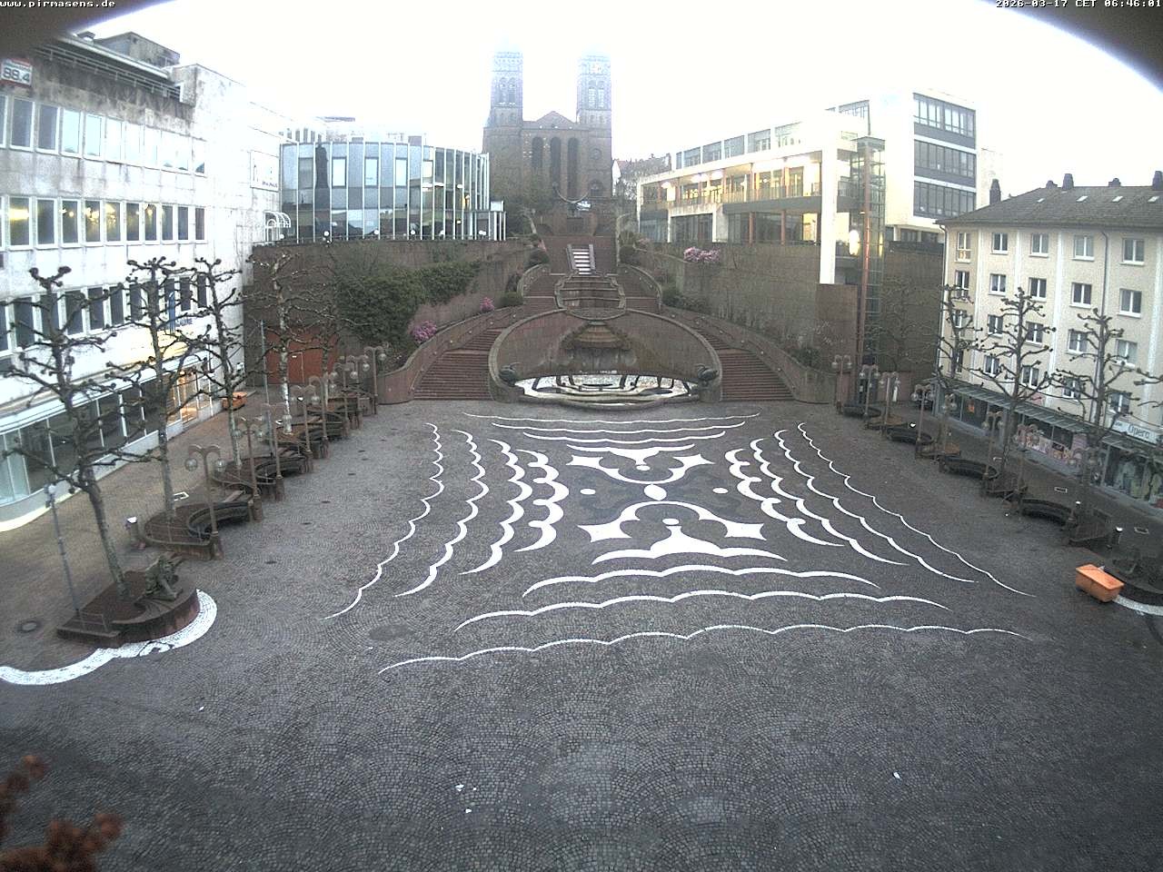 Archiv Foto Webcam Schlossplatz in Pirmansens, Rheinland-Pfalz, Deutschland