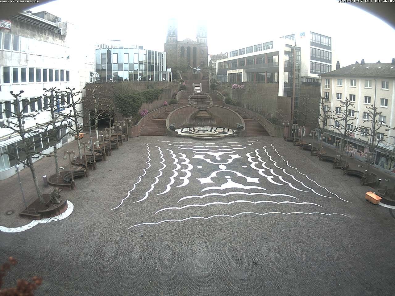 Archiv Foto Webcam Schlossplatz in Pirmansens, Rheinland-Pfalz, Deutschland