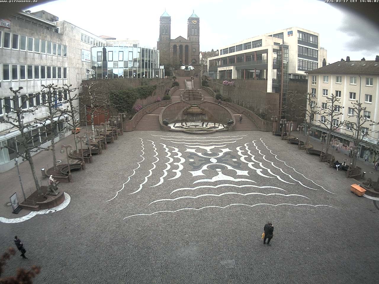 Archiv Foto Webcam Schlossplatz in Pirmansens, Rheinland-Pfalz, Deutschland