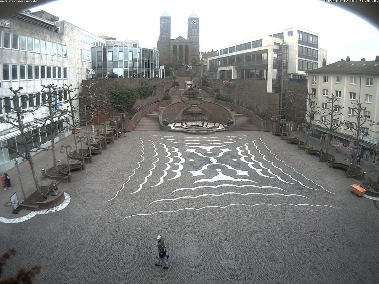 Archiv Foto Webcam Schlossplatz in Pirmansens, Rheinland-Pfalz, Deutschland