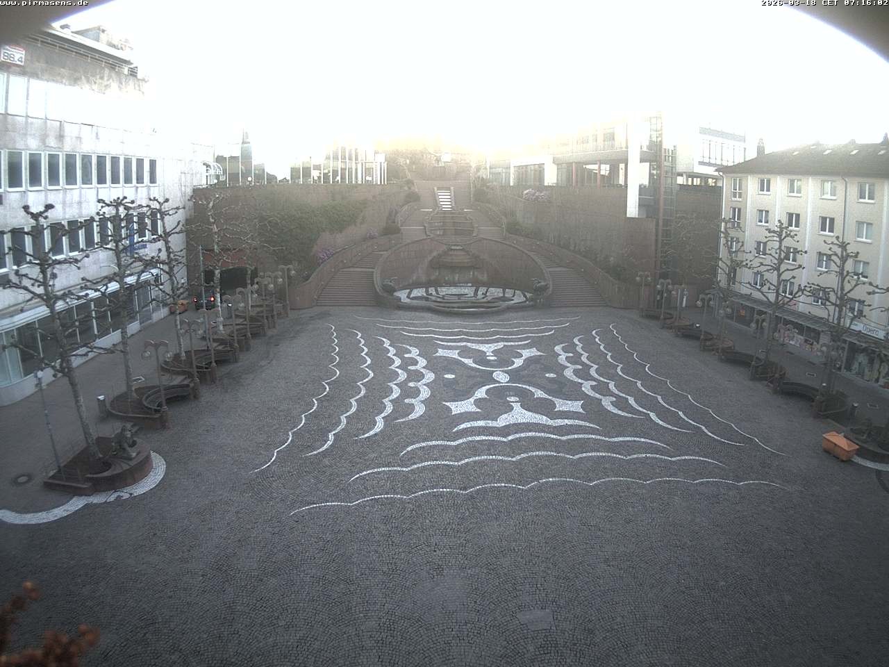 Archiv Foto Webcam Schlossplatz in Pirmansens, Rheinland-Pfalz, Deutschland