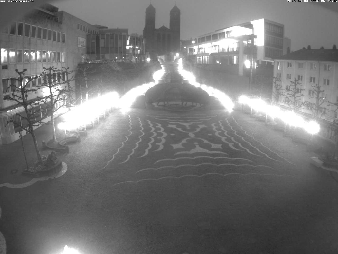 Archiv Foto Webcam Schlossplatz in Pirmansens, Rheinland-Pfalz, Deutschland