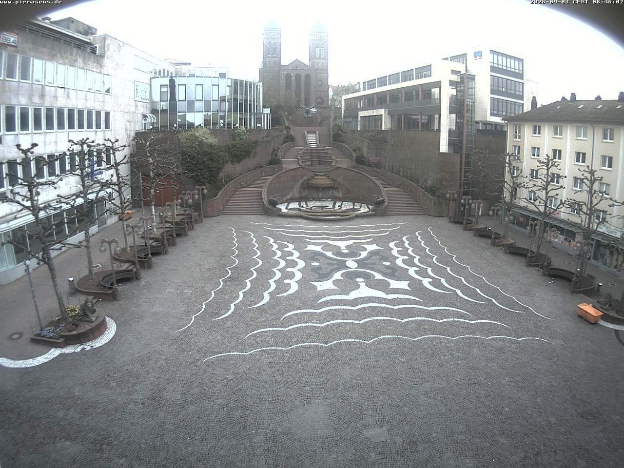 Archiv Foto Webcam Schlossplatz in Pirmansens, Rheinland-Pfalz, Deutschland
