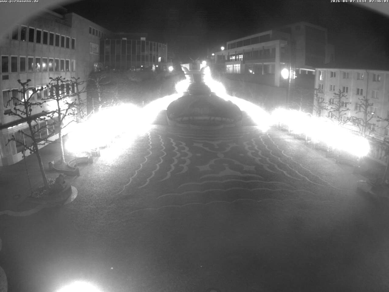 Archiv Foto Webcam Schlossplatz in Pirmansens, Rheinland-Pfalz, Deutschland
