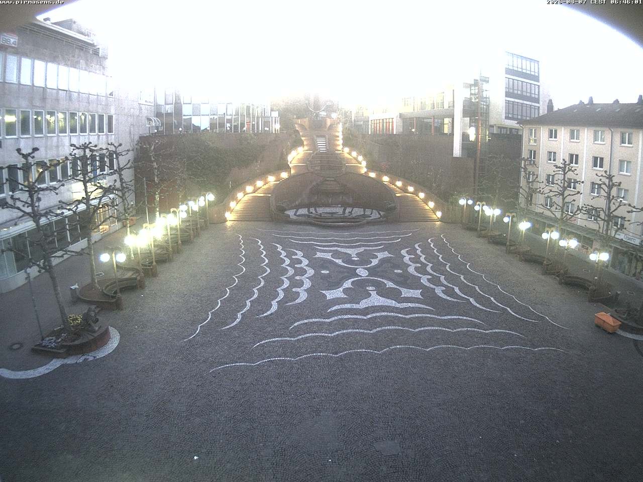 Archiv Foto Webcam Schlossplatz in Pirmansens, Rheinland-Pfalz, Deutschland