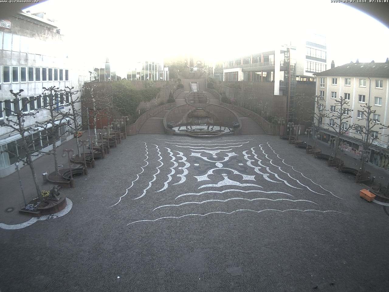 Archiv Foto Webcam Schlossplatz in Pirmansens, Rheinland-Pfalz, Deutschland