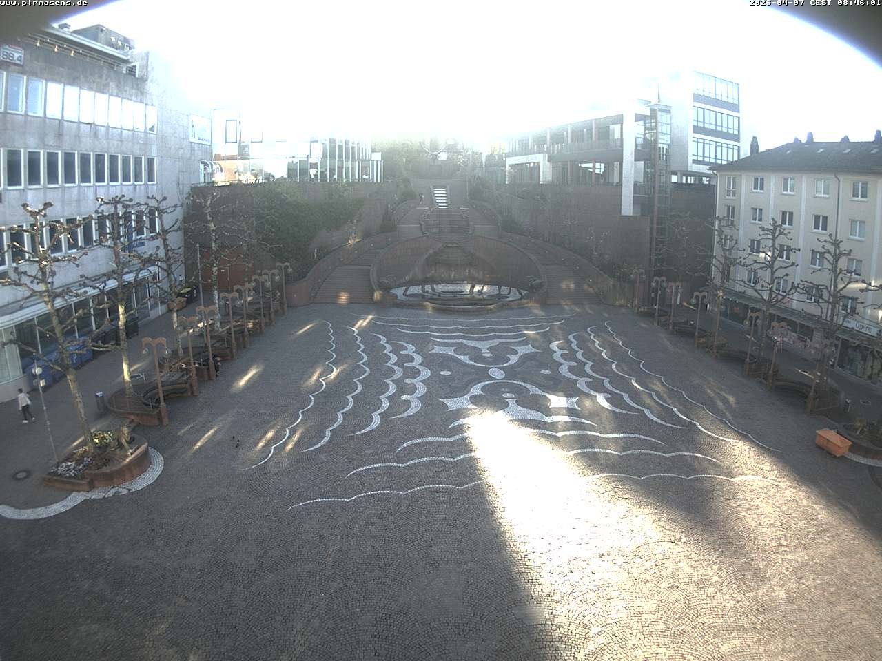 Archiv Foto Webcam Schlossplatz in Pirmansens, Rheinland-Pfalz, Deutschland