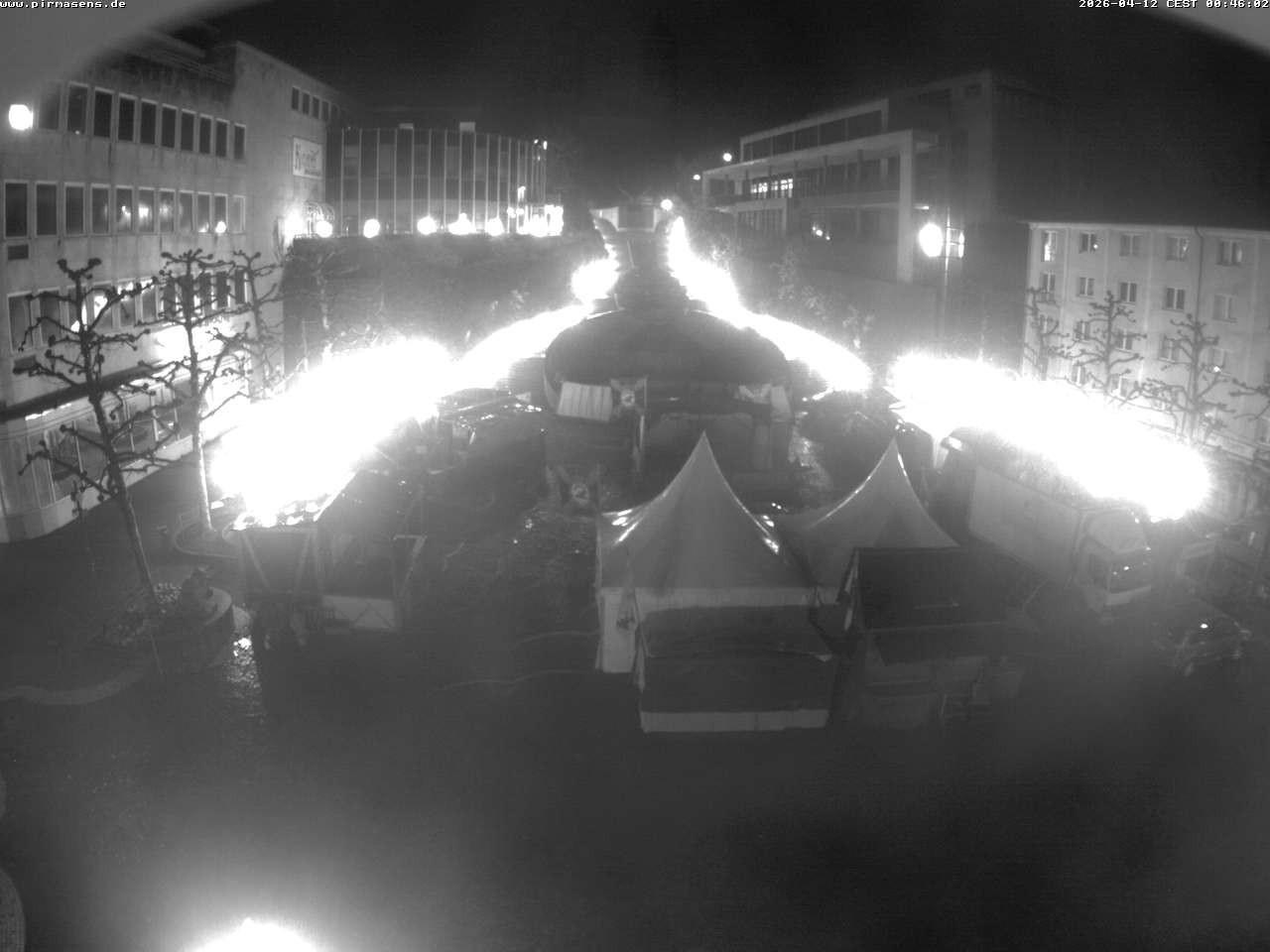 Archiv Foto Webcam Schlossplatz in Pirmansens, Rheinland-Pfalz, Deutschland