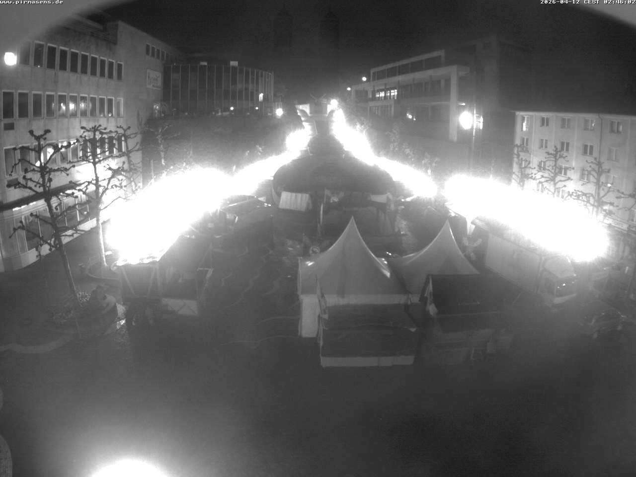 Archiv Foto Webcam Schlossplatz in Pirmansens, Rheinland-Pfalz, Deutschland
