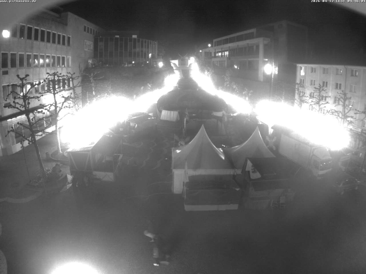 Archiv Foto Webcam Schlossplatz in Pirmansens, Rheinland-Pfalz, Deutschland