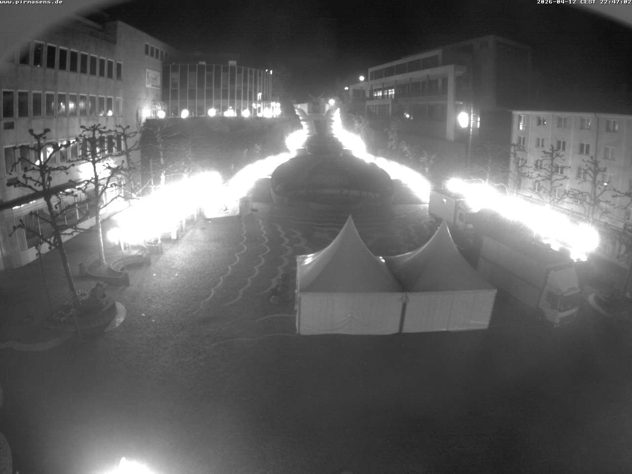 Archiv Foto Webcam Schlossplatz in Pirmansens, Rheinland-Pfalz, Deutschland
