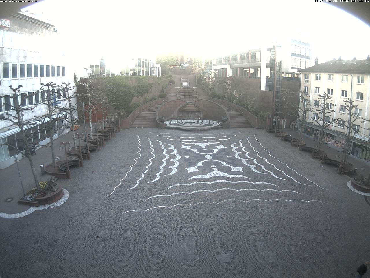 Archiv Foto Webcam Schlossplatz in Pirmansens, Rheinland-Pfalz, Deutschland