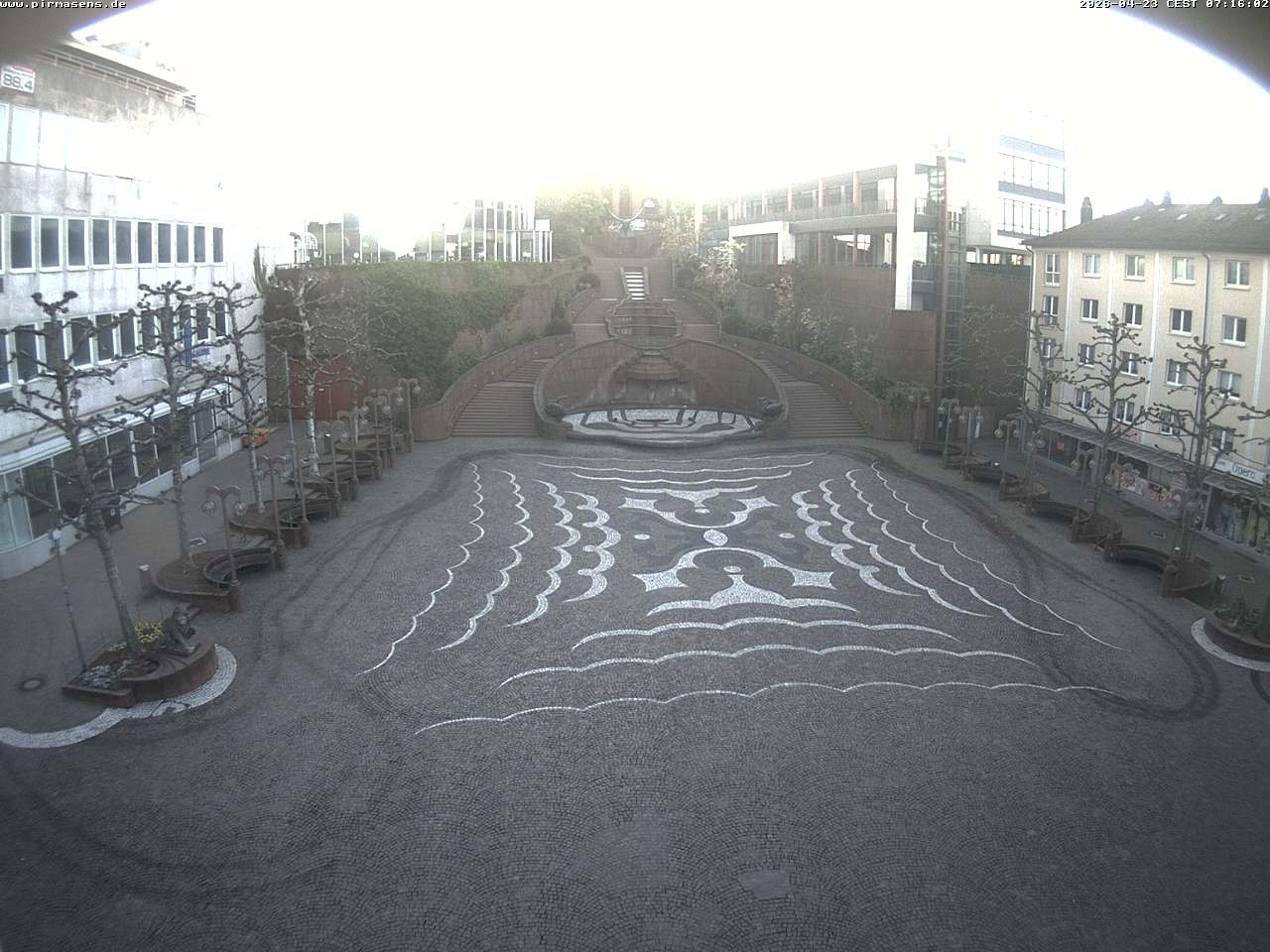 Archiv Foto Webcam Schlossplatz in Pirmansens, Rheinland-Pfalz, Deutschland