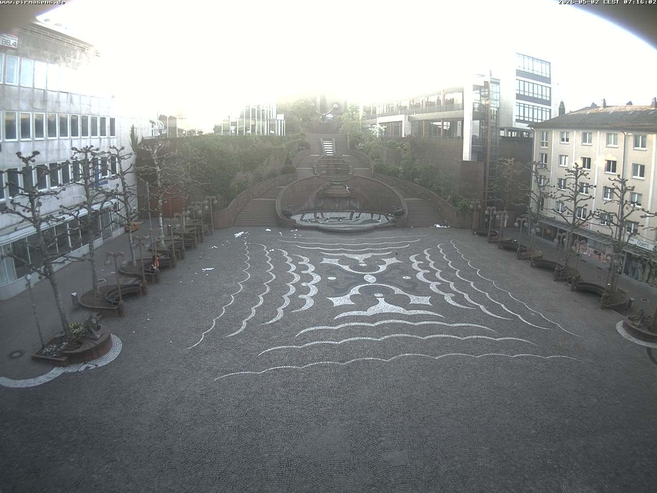 Archiv Foto Webcam Schlossplatz in Pirmansens, Rheinland-Pfalz, Deutschland