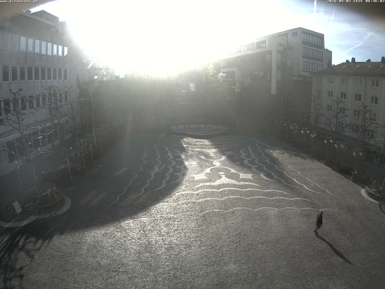 Archiv Foto Webcam Schlossplatz in Pirmansens, Rheinland-Pfalz, Deutschland