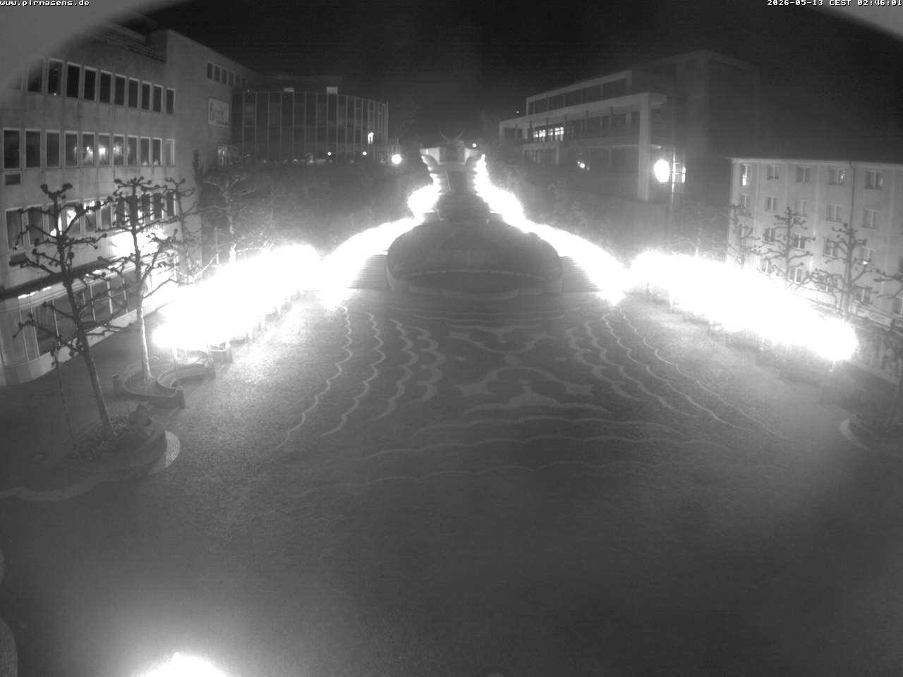 Archiv Foto Webcam Schlossplatz in Pirmansens, Rheinland-Pfalz, Deutschland