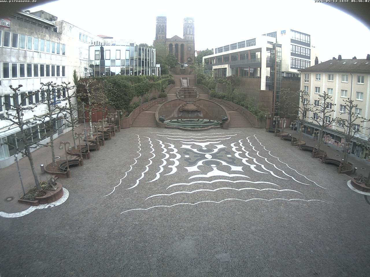 Archiv Foto Webcam Schlossplatz in Pirmansens, Rheinland-Pfalz, Deutschland