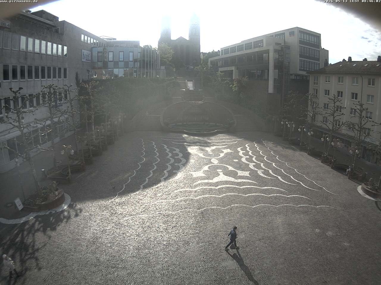 Archiv Foto Webcam Schlossplatz in Pirmansens, Rheinland-Pfalz, Deutschland