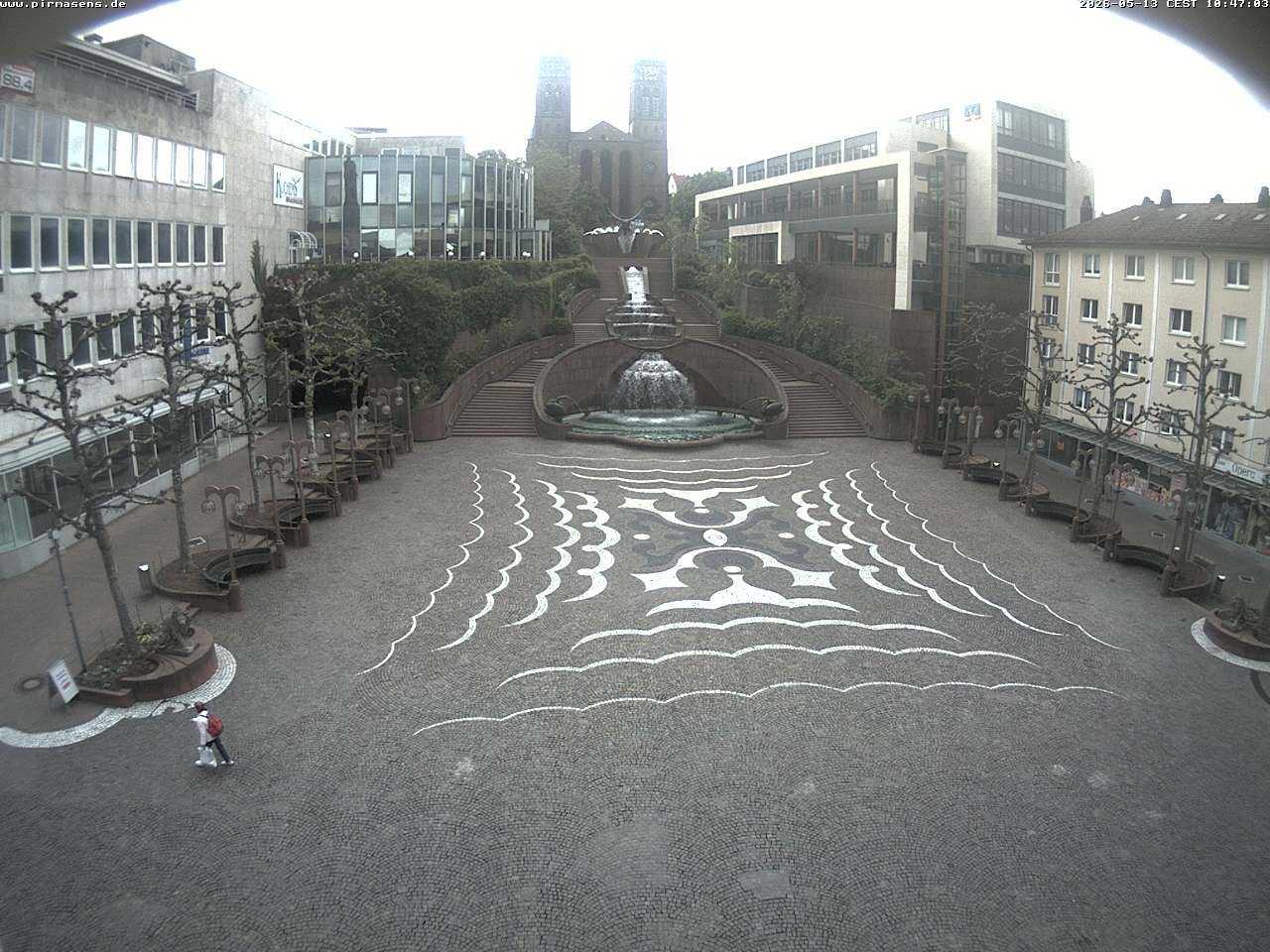 Archiv Foto Webcam Schlossplatz in Pirmansens, Rheinland-Pfalz, Deutschland